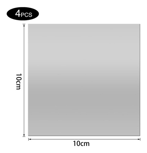 4 Azulejos De Espejo De Pared, Espejo De Cuerpo Completo,