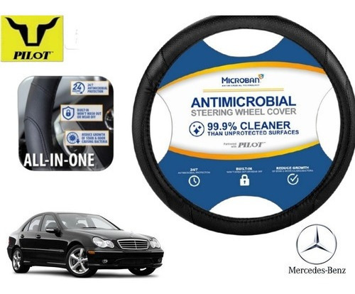 Funda Cubrevolante Negro Antimicrobial C320 3.2l 2005