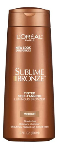 Bronceador  L'oréal Paris Sublime Bronze Loción Autobroncead