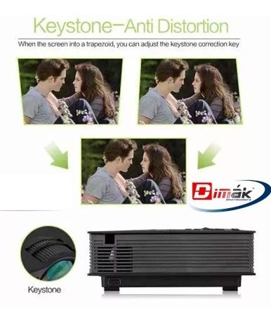 Imagen 4 de 7 de Mini Proyector Unic Uc46 Wifi, Full Hd 140¨, 1200 Lumenes!