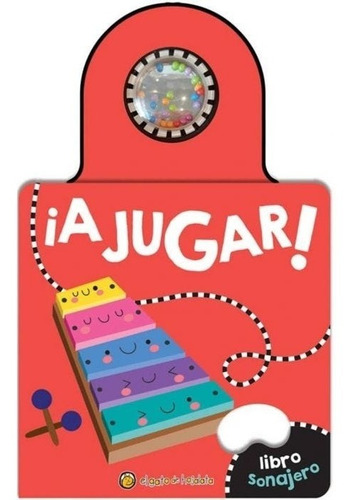 Imagen 1 de 4 de Libro Sonajero Gato De Hojalata Bebe Guadal Educando