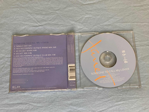 Janet Jackson / Someone To Call My Lover Cd Maxi 2001 Impec (Usado)