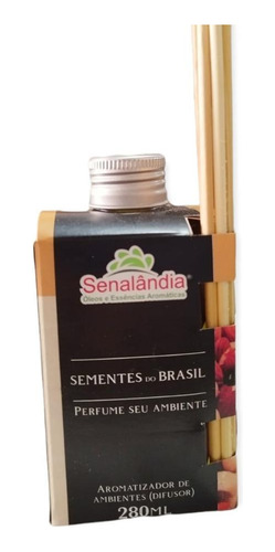 Kit 7 Aromatizante Palito Semente Brasil 280ml - Envio Já