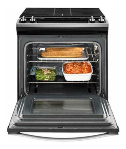 Cocina Horno De 30 A Gas Whirlpool Smart Mod Weg515s0fs2