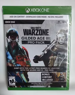 Call Of Duty Warzone Gilded Age Iii Pro Pack Nuevo Xbox One