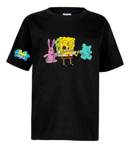 Playera Bob Esponja Gym  Unisex