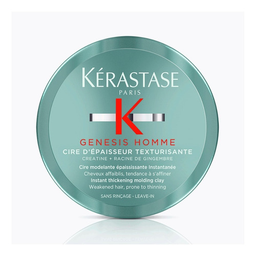 Kérastase Génesis Homme Cire D'épaisseur Texturisant (75 Ml)