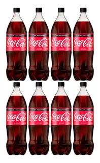 Gaseosa Coca Cola Zero Sin Azucar 2,25 Lts Pack X8 Oferta