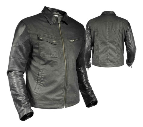 Chaqueta Moto Calle Vintage  Inmotion Talla: Xlcolor: Negro