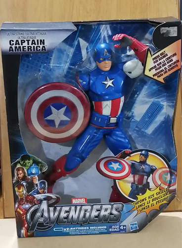 Figura Capitan America Ultra Ataque