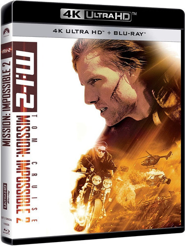 Mision Imposible 2 Tom Cruise 4k Ultra Hd + Blu-ray