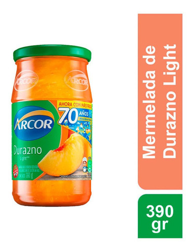 Mermelada Arcor Durazno Light X 390 Gr