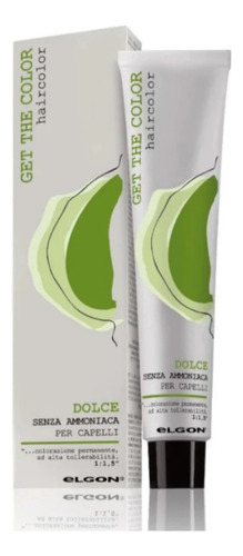 Tintura Get The Color Dolce Sin Amoníaco 100ml Elgon Tono Tintura Get the Color Dolce 5.5 CASTAÑO CLARO ROJIZO