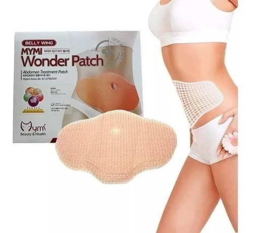 Parche Adelgazante Abdominal Wonder Patch Mymi Por 12 Docena