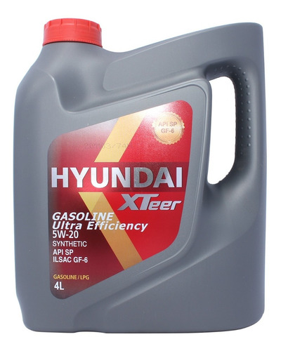 Aceite Hyundai 5w20 Ultra Efficiency Sp Bencinero Bidon 4lt