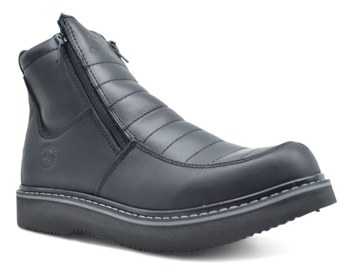 Botas De Trabajo Hombre Campo 100% Piel Comodas Ligeras 3800