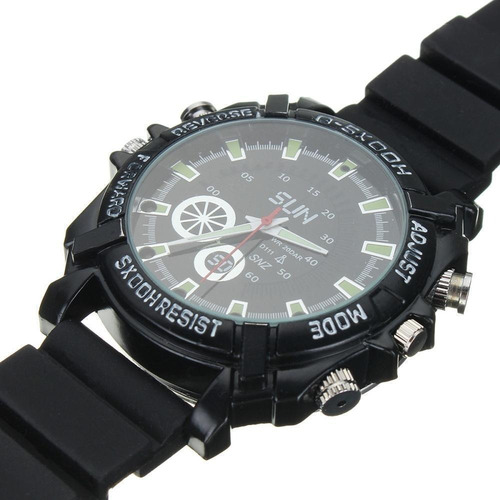 Camara Espia Oculta Camuflada Reloj Seguridad Full Hd 16gb