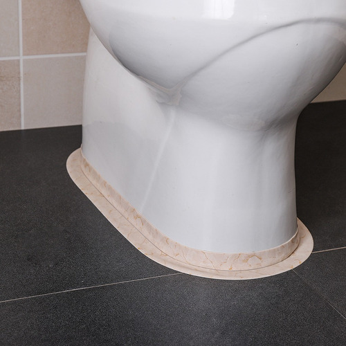 B 2x Tira De Sellado De Pared De Baño De Pvc Impermeable
