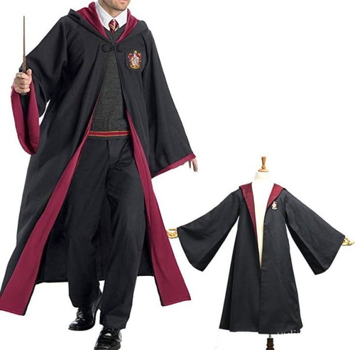 Tunica Capa Harry Potter 4 Escuelas Hogwarts Toda Las Tallas