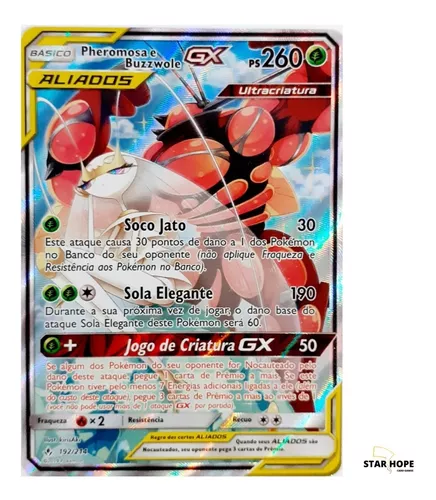 Pheromosa & Buzzwole GX - Pokemon