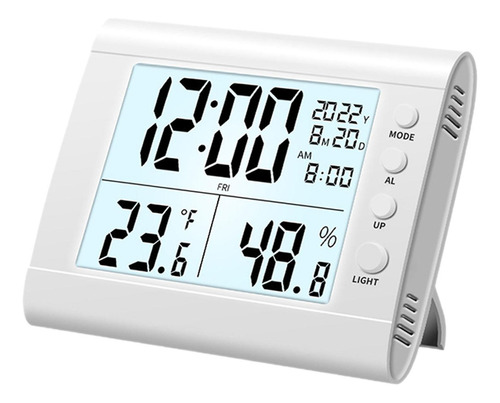 Reloj Despertador Digital Higrómetro Termómetro Reloj De