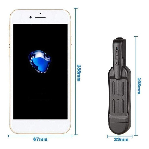 Mini Cámara Espía Oculta Hd 1080p Tipo Pluma Tarjeta Micro S