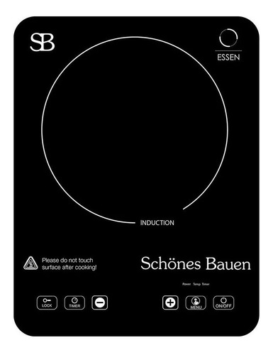 Schönes Bauen Parrilla Eléctrica De Inducción Essen 1 Zona