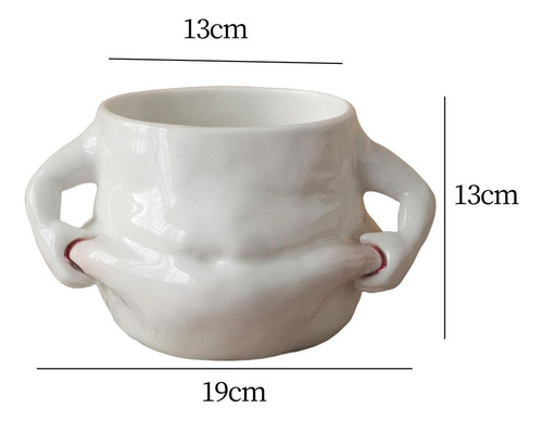 Mz Taza De Café De Cerámica Bebida Con Asa Contenedor Cacao