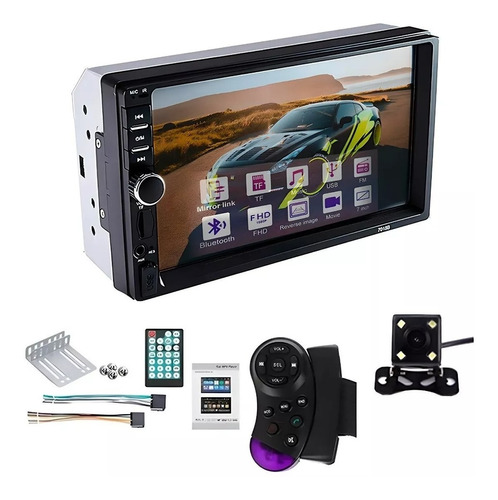 Radio Carro Pantalla Tactil 7 Bluetooth Camara