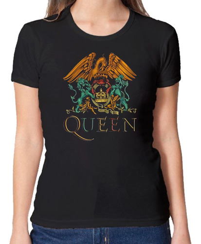 Remera Queen Mujer 100%  Algodon