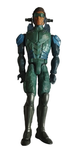 2014, Mattel,max Steel Traje De Combate Verde