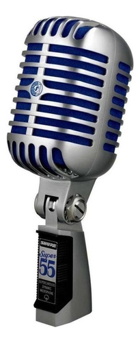 Micrófono Clásico Para Voces Shure Super 55 Color Negro