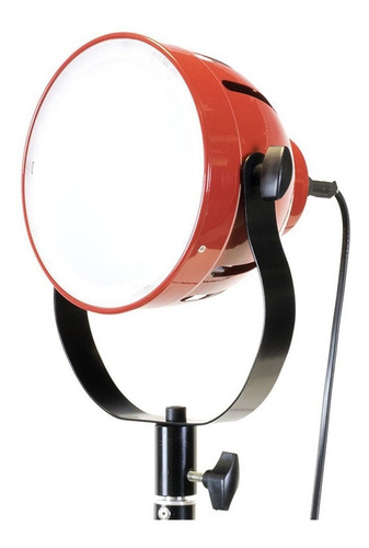 Refletor de luz led Greika SHL116 cor  branca-frio com estrutura Vermelho 110V/220V