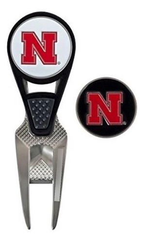 Esfuerzo De Nebraska Cornhuskers Cvx Bola Marca Herramienta