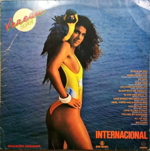 Lp Trilha Sonora Novela Vereda Tropical 1984 Internacional