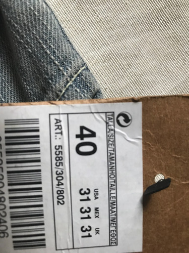 Jean Nuevo Original Zara Man Talla 31