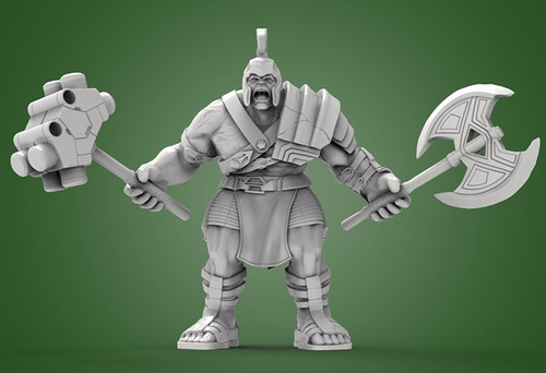 Hulk Armored Stl Para Impresion 3d