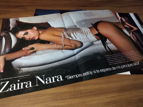 (ar358) Zaira Nara * Clippings Revista 3 Pgs * 2008 (Usado)