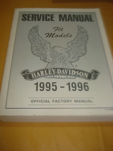 Service Manual Flt Models Harley Davidson 1995 1996 Impecabl