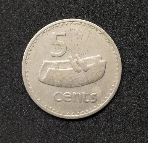 Fiji - Moneda De 5 Cents - Año 1976