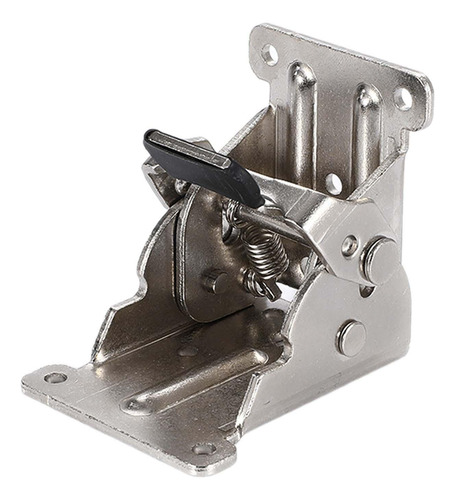 Bisagra Autoblocante, Soporte De Patas De Mesa 0 A 90 Plata