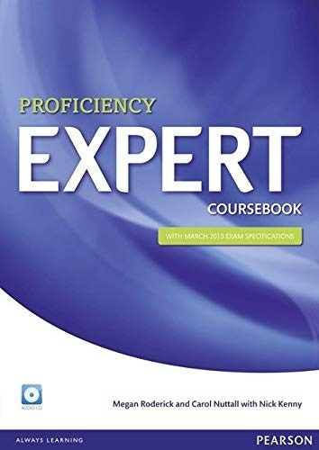 Expert Proficiency Coursebook W/audio Cd, De Sin . Editorial Pearson, Edición 1 En Español