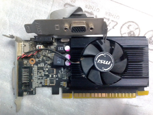 Tarjeta De Video 2gb Pci Express 710 Msi Rejilla Corta Slim