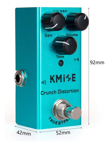 Lotmusic Crunch Distortion Pedal De Efectos Para Guitarra...