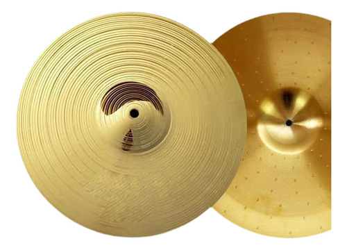 2 Peças Crash Cymbal Professional Parts Music Instrument Hi