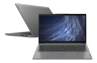 Notebook Lenovo Ideapad 3i I5 8gb 256gb Ssd Iris Linux 15.6 Cor Cinza