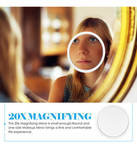 2025 Espejo De Maquillaje Vanity Con Ventosa Y Ventosa
