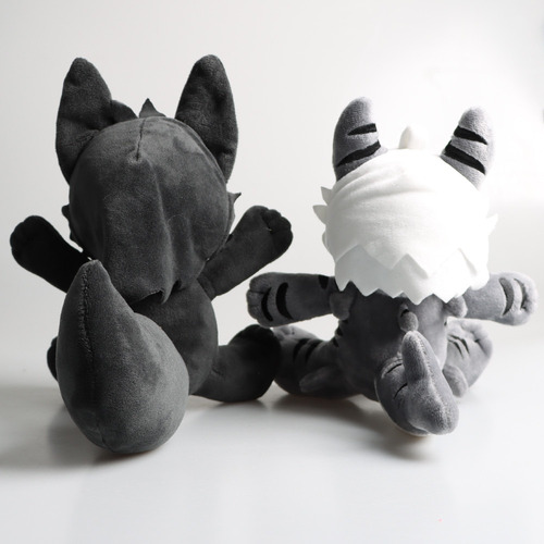 2pcs Changed Puro Muñeco Peluche Juguete Navidad Regalo 25cm