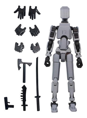 Q Muñeco Articulado 13 Con Múltiples Articulaciones, Móvil,