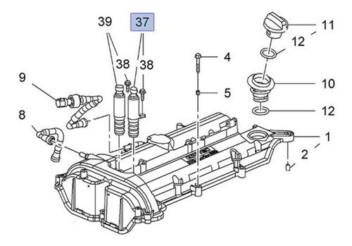 Valvula Sensor Arbol Levas Escape Captiva 2.4 11/ Original